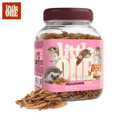Little One snack Mealworms  ขนมหนูแฮมเตอร์และหนูแรท รสหนอนนก (70g)